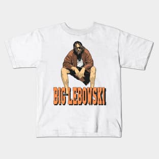 big lebowski comic style Kids T-Shirt